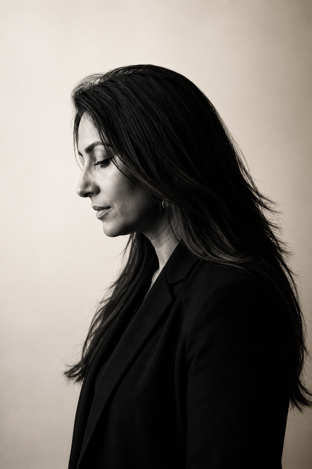Editorial portrait of KS, founder of EVOKE